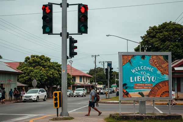Traffic Lights Installed in Libuyu – A Major Step Toward Order and Safety
